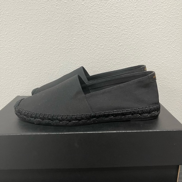 New YSL Black Espadrille - Picture 1 of 3